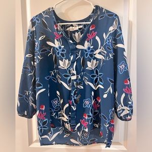 C&E Floral Blouse